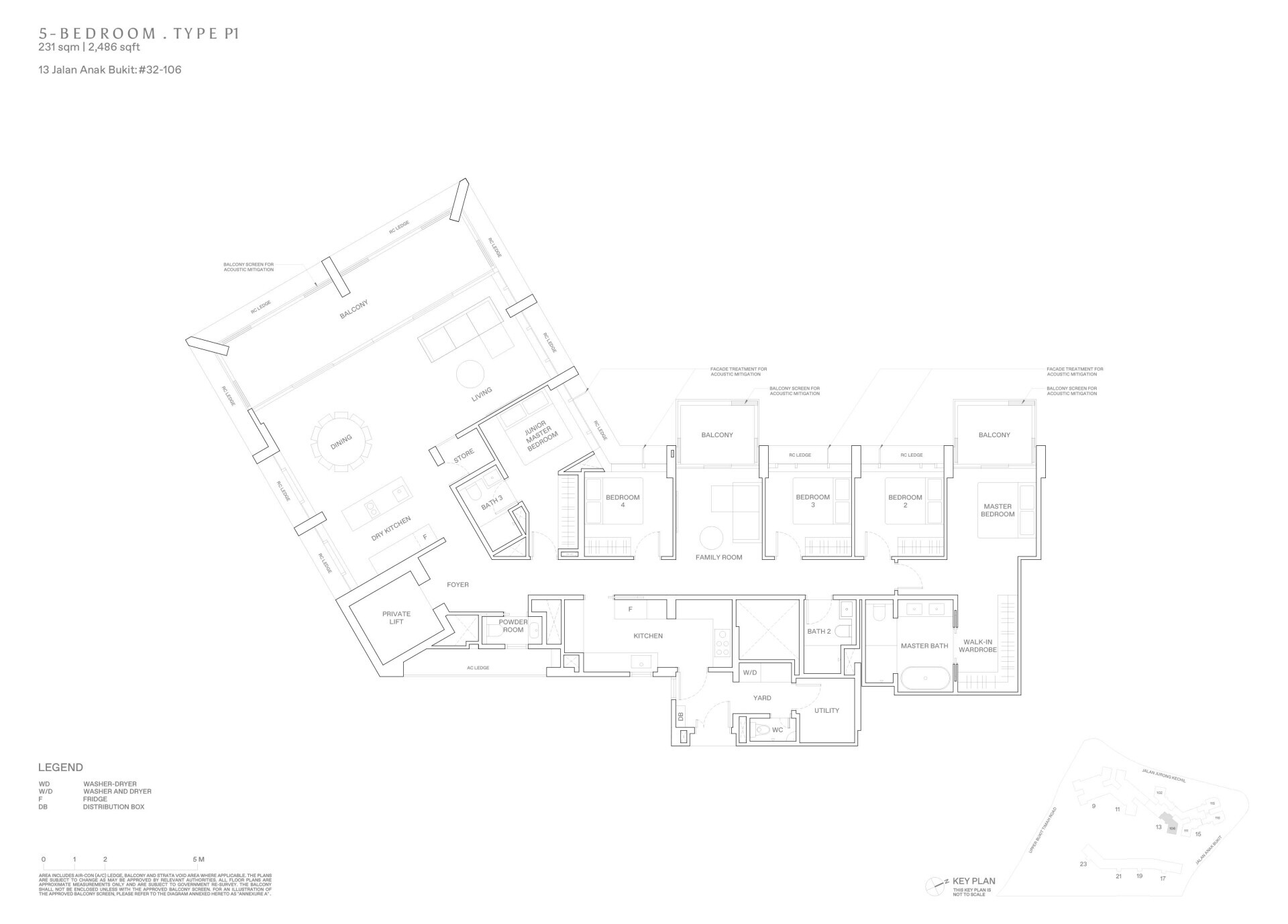The Reserve Residences floorplan